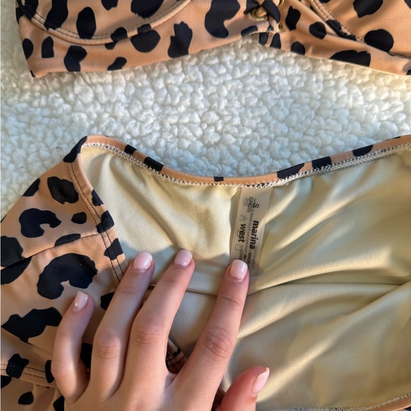 Leopard Print Bikini Set - Picture 2 of 3